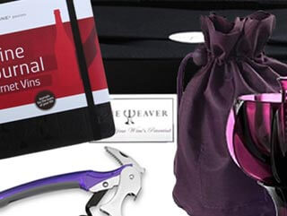 Fathers Day Gift – Purple Wine Aerator Gift Hamper