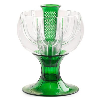 crystalline green wine aerator