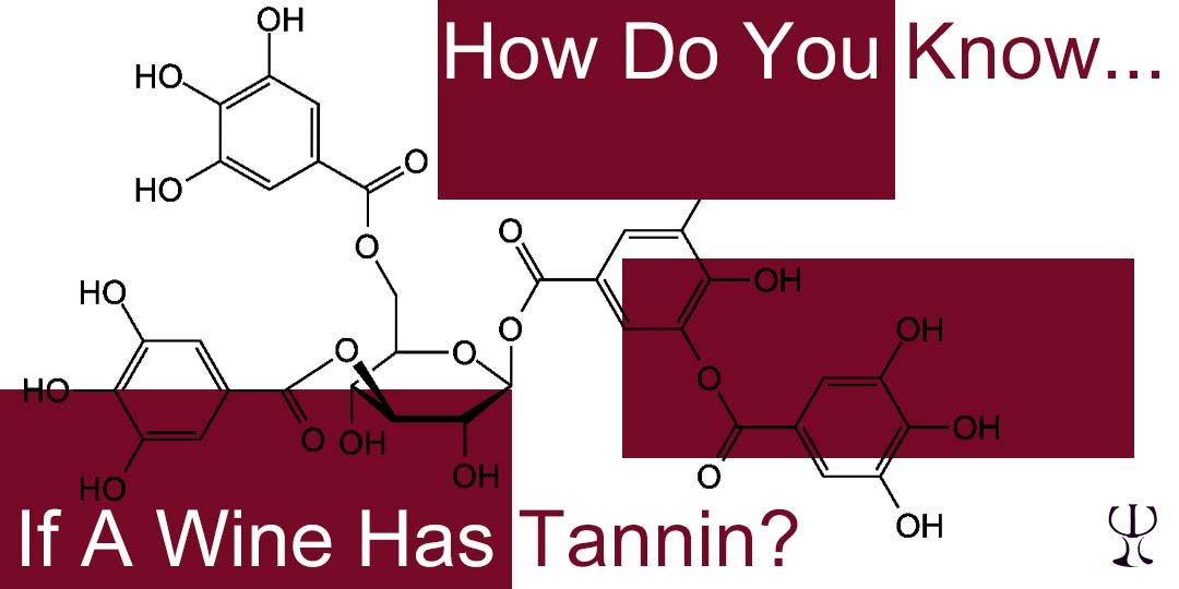 How Do You Know If A Wine Has Tannin